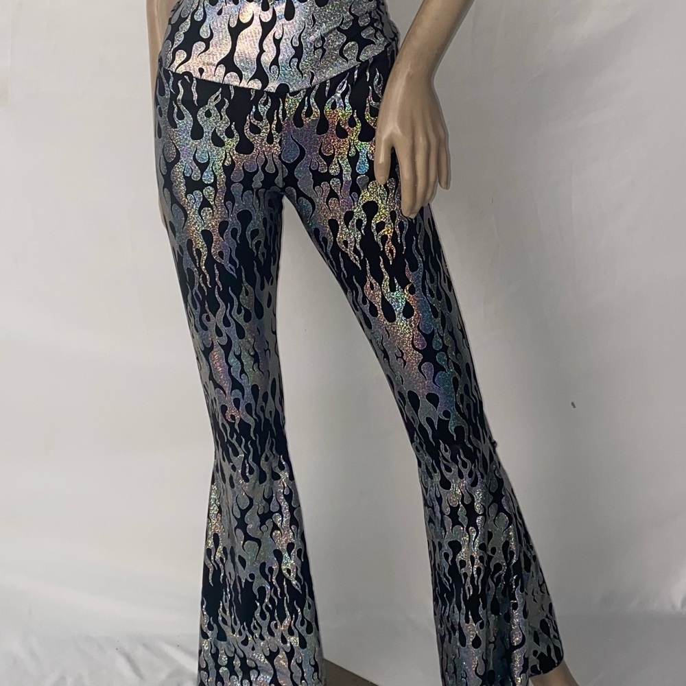 Fire bell bottom pants